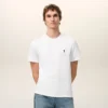 Tricou Red Ami de Coeur din bumbac alb cu imprimeu roșu Tricou Red Ami de Coeur din bumbac alb cu imprimeu roșu