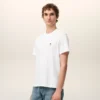 Tricou Red Ami de Coeur din bumbac alb cu imprimeu roșu Tricou Red Ami de Coeur din bumbac alb cu imprimeu roșu