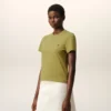 Tricou scurt Ami de Coeur din bumbac verde