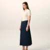 Tricouri polo alb cu mâneci scurte din tricot